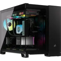Corsair Microsystems 2500X Midi-tower PC-behuizing Zwart Zijvenster