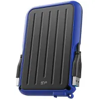 Silicon Power A66, 1 TB, 3.2 Gen 1 (3.1 Gen 1), zwart, blauw