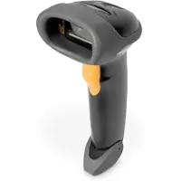 Digitus DA-81001 barcode-lezer Draagbare streepjescodelezer 1D Lineair Zwart