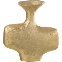 J-Line Vaas moderna aluminium goud