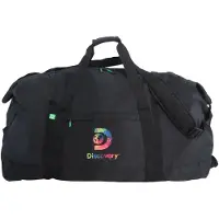 Discovery Reistas met Wielen "Drive" 75 cm - 125 Liter / Wieltas - Zwart - Zwart