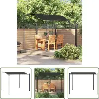 The Living Store De Living Store paviljoen, afmetingen 3x2,4 meter, antracietkleur