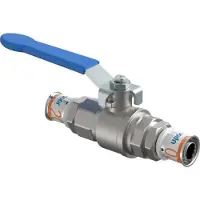 Uponor kogelkraan Ø20mm - met hendel - 1046604