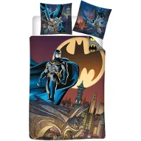 Batman Dekbedovertrek City 140 x 200 cm - Polykatoen