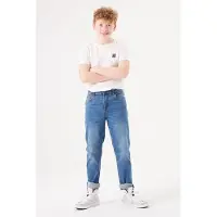 Garcia Dalino jongens Jeans, 176, Blauw, Dad fit