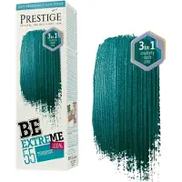Prestige Turquoise Blauw-groene Haarverf – Semi-Permanente Haarkleuring Blauw Groen – Milde formule zonder Ammoniak, PPD en Peroxide – 100ml