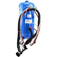 GEKO Stofvrije zandstraler - ingebouwde stofzuiger - 106 liter - 2,5m slang - 1200W vacuumkracht