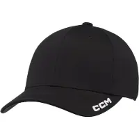CCM Team Flexfit Cap Ad (zwart) Zwart S/m