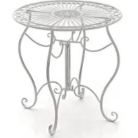 CLP Indra tafel antiek/wit