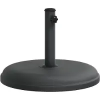 The Living Store De Living Store parasolstandaard, diameter 32/35/38 mm, geschikt voor een mast van 15 kg, rond model