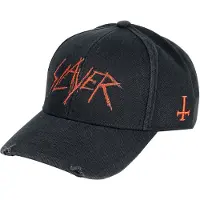 Slayer Cap - Logo - Baseball Cap - zwart - Maat Standard