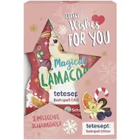 Tetesept Kerst Geschenkset Badschuimpjes - Lovely Wishes For You! Geschenkset - 3x 40ml | Kerst Cadeauset - Giftset - Kerstgeur Badschuim set van 3