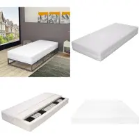 vidaXL Matras 90 x 200 cm, 7 zones, pocketvering, 20 cm, H3 - Matras - Matrassen - Matras met veerkern - Matrassen met veerkern