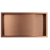 Guido Gusto Copper RVS Inbouwnis 30x60x7cm