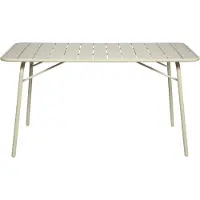 Sweeek - Opvouwbare tuintafel 6 plaatsen metaal - amélia