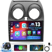 INEFALA - 8 Core Android Radio - Geschikt voor Nissan Qashqai J10 - Wireless CarPlay en Android Auto