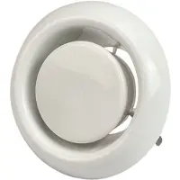 Econox Ventilatie afvoer ventiel 125mm met klemveren - AVP-C125