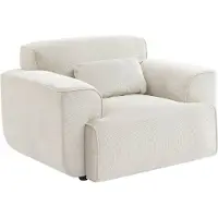 Sweeek 1 zits corduroy fauteuil Crème