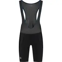 Rogelli Core Fietsbroek Heren - Met Zeem en Bretels - Wielrenbroek - Zwart/Blauw - Maat L