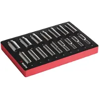 Würth - Systeemassortiment 4.4.1, dopsleutel 1/2 inch 16-delig - Systeemassortiment 4.4.1, dopsleutel 1/2 inch 16-delig x 1 st
