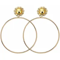 Charme Bijoux Clip Oorringen-Goudkleurig- geen gaatje-