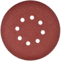GEKO Schuurpapier 150 mm - Zelfklevend - 8 gaten - Korrel 40 - 50 stuks