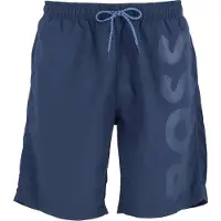 BOSS Heren Orka marine zwempak (XXL), Strandkleding, Gerecycled polyester, Duurzaam, Marineblauw 50509127