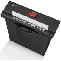 Acropaq - Paper Shredder - For home, 7 Liter, P2, Up to 4 sheets, Also works without basket - Paper…