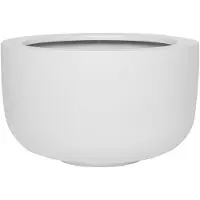 Pottery Pots Bloempot Essential Sunny L Matte White 45 x 27 cm