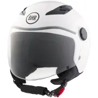 BHR 838 Kids – Kinderhelm Scooter – Veiligheid voor uw Kind – Scooterhelm voor Kinderen – Kinderhelm Motor - Wit – Maat L