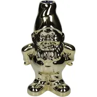 Looliving vaas kabouter goud 11x8x18cm