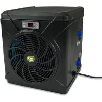 Exit zwembad warmtepomp 15m3 (3,7kW) - zwart