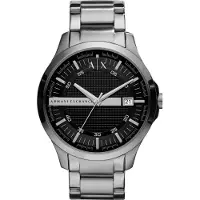 Armani Exchange Analoog horloge zwart / zilver