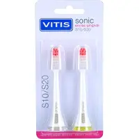 Vitis Mondhygiëne-accessoire - - Sonic S10/S20 - Heads voor tandvlees - 2 eenheden - Mixte
