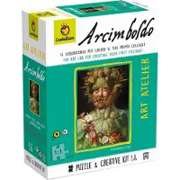 Ludattica Art Atelier Arcimboldo Puzzle Groen Kinderen