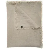 Himla Merlin plaid van linnen 130x170 cm Natural (beige)