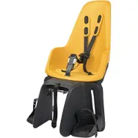Bobike One Maxi E-BD/bagagedragermontage - Mighty Mustard - fietsstoeltje - kinderzitje - achterzitje - fietszitje - voor achterdrager van een fiets of e-bike