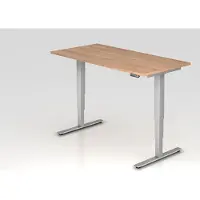Hjh OFFICE PRO XDSM 16 S - 160 x 80 Walnoot Tafelhoogte I Elektrisch in hoogte verstelbaar