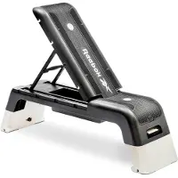 Reebok verstelbare aerobic step zwart/wit Unisex