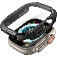 Spigen Tough Armor Case voor de Apple Watch Ultra / Ultra 2 / Ultra 3 - 49 mm - Zwart