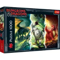 Trefl Dungeons & Dragons: Legendarische Monsters van Faerun, 1000 stuks, Overig, 12 jaar/jaar