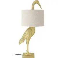 Creative Collection Heron Tafellamp, Goud, Polyresin