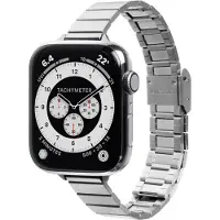 Laut Links Petite Apple Watch 46 / 45 / 44 / 42 Mm Bandje Zilver