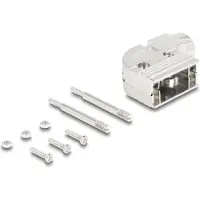 DeLOCK D-Sub Housing for 9 pin male / female 90° angled
