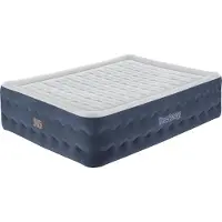Bestway TriTech Dubbel Luchtbed met Ingebouwde Elektrische Pomp - 203 x 152 x 51 cm
