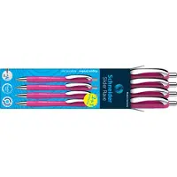 Schneider balpen - Slider Rave Trend - penpunt XB - assorti doos 3 + 1 gratis - S-132554