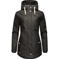NAVAHOO Functionele jas 'Ocean Heart' gemengde kleuren / zwart