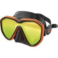 Seac Sub Appeal Asian Mirror Diving Mask Zwart