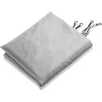 Casa Pura Autohoes Halve Garagehoes voor Winter & Zomer - Zilver - Geschikte Maat Selecteerbaar - 2,59 x 1,22 x 0,61 m