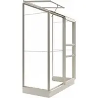 Royal well Muurkas Emma I wit 3 mm veiligheidsglas